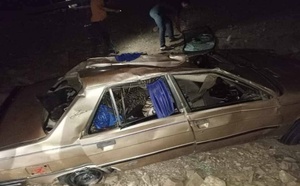 حادثة سير خطيرة عند منعرج "الخطيب" بمدخل ترجيست نواحي الحسيمة