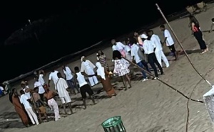احتفال بنهاية الموسم الدراسي بنكهة إفريقيا على شاطئ كابونيكر بمدينة المضيق.