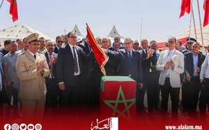 الوزير نزار بركة يعطي انطلاقة مشاريع طرقية استراتيجية بإقليم خريبكة