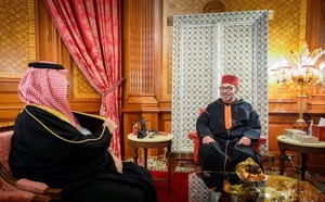 الملك محمد السادس يستقبل مبعوث العاهل السعودي وولي عهده بالدار البيضاء