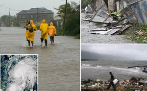 إعصار "ميليسا" العنيف يضرب جامايكا ويسبب خسائر في الأرواح