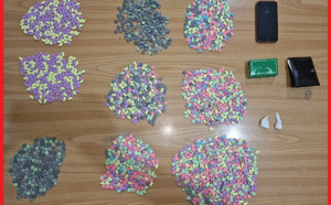 حجز 1457 قرص طبي مخدر و500 غ من الكوكايين بوجدة