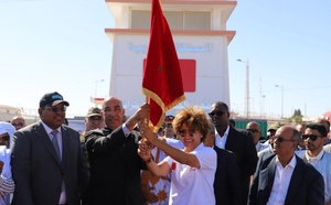 "سباق التناوب الرمزي المسيرة الخضراء".. مسك الختام بالداخلة