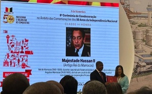 أنغولا تكرم الراحل الحسن الثاني تقديرا للدعم الذي قدمه المغرب لنيل استقلالها