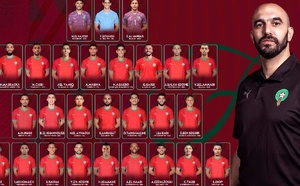 الركاكي يستعرض لائحة اللاعبين المدعوين لمباراتي موزمبيق وأوغندا في طنجة