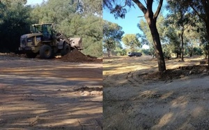 انطلاق أشغال تهيئة غابة لاميدا بمرتيل ، للحفاظ علي المتنفس الوحيد بالمدينة