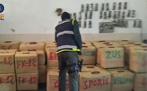 تعاون أمني مغربي إسباني يطيح بشبكة لتهريب الحشيش