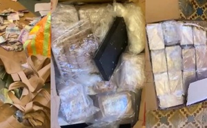 حجز كميات قياسية من الكوكايين والشيرا بوجدة وتوقيف أربعة متورطين