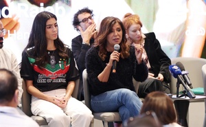 أفراد طاقم فيلم "صوت هند رجب" وأبطال القصة الحقيقيين في مهرجان الدوحة السينمائي: صوت هند هو صوت غزة وكلّ الفلسطينيين