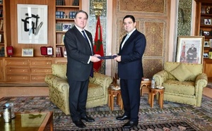 بوريطة يستقبل السفير الأمريكي الجديد في الرباط