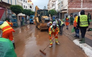 تساقطات غزيرة بولاية تطوان تتسبب في خسائر مادية وتعطل حركة السير و الجولان 