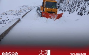 جهود متواصلة لمديرية التحهيز والماء لفك العزلة بالحزام الجبلي بأزيلال