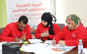 دورة تكوينية بكلميم لفائدة المنشطين الرياضيين بعصبة الجنوب للرياضة للجميع