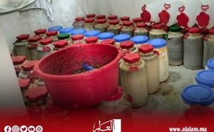 حجز كمية مهمة من "الماحيا" بأولاد افرج