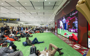 حماس كأس أمم إفريقيا يغمر مطارات المملكة