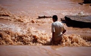 السيول تخطف أبا وابنته بسيدي واعزيز وسلطات تارودانت تكثف البحث عنهما