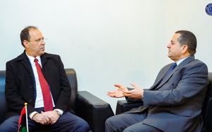 وزير الخارجية والتعاون الدولي الليبي يبحث مع القنصل العام للمملكة المغربية سبل تعزيز التعاون الثنائي