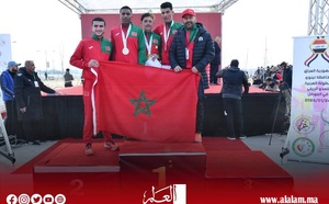 المغرب يفرض هيمنته في بطولة العرب لاختراق الضاحية بالموصل