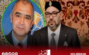 جلالة الملك يعزي أفراد أسرة الصحفي الرياضي القدير نجيب السالمي