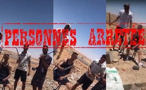 ولاية أمن العيون تتفاعل بسرعة مع شريط خطير وتوقف أربعة مشتبه فيهم