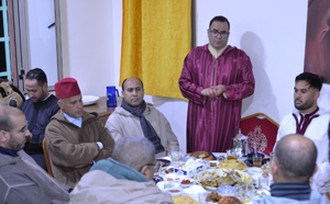 إفطار جماعي  بمركز الأمل للأشخاص في وضعية صعبة بأزيلال   بلمسة إنسانية