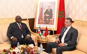 توقيع مذكرة تفاهم بين وزير عدل المملكة المغربية ونظيره بجمهورية إفريقيا الوسطى