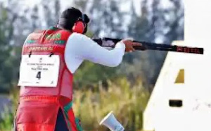 المغربي إدريس حفاري يفوز بفضية منافسات "تراب" ضمن بطولة كأس العالم للرماية