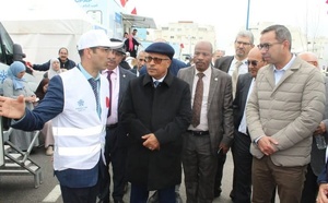 القافلة الطبية المتعددة التخصصات في محطتها الرابعة بمرتيل وتطوان