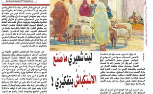ليت شَعِيري ما صَنَع الاسْتِكْباشُ بتفكيري !