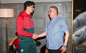 لقجع يزور إقامة المنتخب بنيوجيرسي لرفع المعنويات وتحفيز الأسود