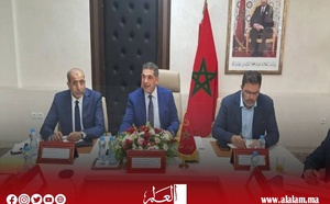 أكادير: مناقشة مدى تقدم مشروع إحداث المحطة الجديدة لتحلية مياه البحر بجهة سوس ماسة
