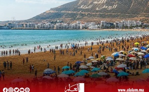 مياه شاطئ أكادير تستجيب للمعايير الصحية وتحصل على تصنيف "الجودة الممتازة"