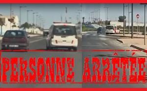 أمن أكادير يطيح بالسائق المتهور بعد وقت وجيز من الواقعة