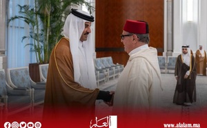 الملك محمد السادس يعزي أمير قطر في وفاة الشيخ حمد بن خليفة آل ثاني عبر أخنوش