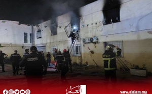 مصرع 11 شخصًا وإصابة 19 آخرين في حريق بدار للأيتام شرق العاصمة الجزائرية