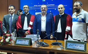 إبراهيم المعيطي يناقش أطروحة "الأراضي السلالية وآفاق الاستثمار" ويحصل على الدكتوراه بميزة مشرف جدا