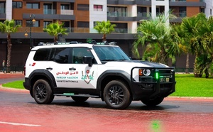 ​​ذكاء اصطناعي بخبرات مغربية.. الأمن المغربي يُدشن عصر الدوريات الذكية بسيارتي "أمان" و"مدار".