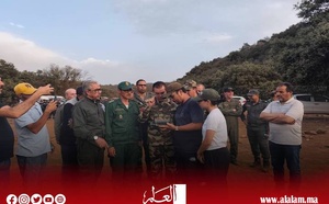 اليوم الثامن من حريق غابة أنفك.. القوات العمومية ومتطوعون ينجحون في تطويق النيران وسط تعبئة واسعة بأفورار
