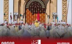 أمير المؤمنين جلالة الملك يترأس حفل الولاء بتطوان في ختام احتفالات الذكرى الـ27 لعيد العرش