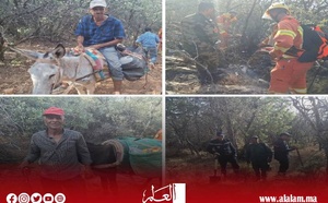 رغم الحرارة والرياح.. القوات العمومية ومتطوعو أفورار ينجحون في إخماد حرائق الغابات بإقليم أزيلال