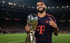الدولي المغربي الصيباري يتذوق طعم أول لقب له مع البافاري
