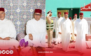 الحاجب الملكي يسلم هبة ملكية لشرفاء زاوية سيدي عبد العزيز بن يفو