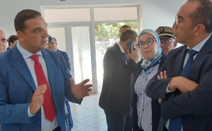 عامل إقليم الحسيمة يتفقد ميدانياً تقدم أشغال المركب الجامعي بآيت قمرة