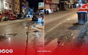 الحسيمة.. إمزورن… شارع رئيسي يغرق في الإهمال والساكنة تتساءل متى يتحول وعد التأهيل إلى واقع؟
