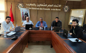 علاكوش يترأس اجتماع اللجنة التقنية المكلفة بإعداد استراتيجية التحول الرقمي للاتحاد العام للشغالين بالمغرب