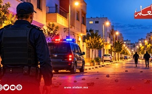 توقيف مشتبه فيه بعد رشق بالحجارة وضوضاء ليلية بسيدي سليمان