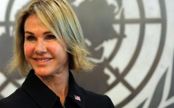 سفيرة أمريكا لدى الأمم المتحدة ترفع رسمياً وثائق الإعتراف بسيادة المغرب على صحرائه لغوتيريس