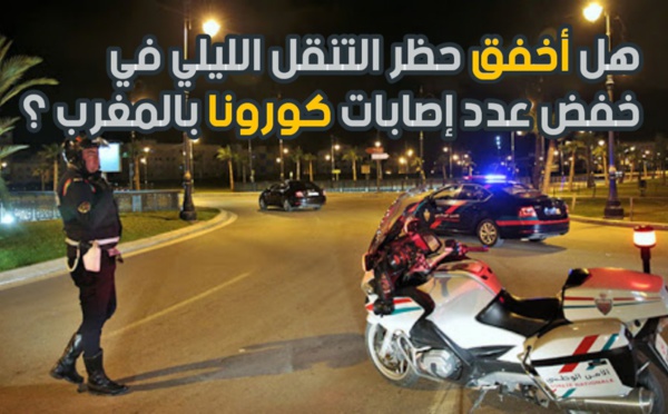 هل أخفق حظر التنقل الليلي في خفض عدد إصابات كورونا بالمغرب ؟