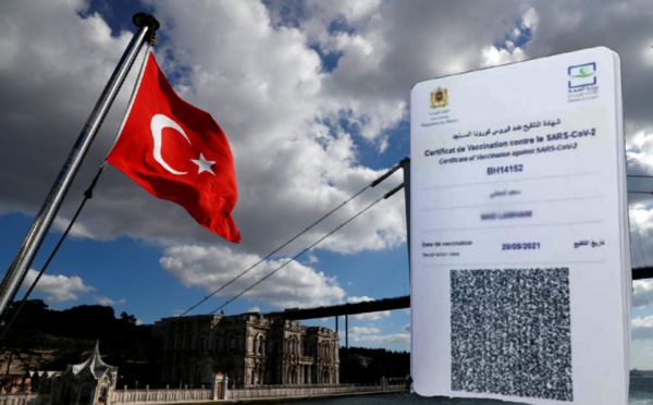 تركيا تعترف رسميا بالجواز الصحي المغربي