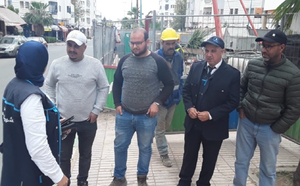 المسؤولون بسيدي البرنوصي يتفاعلون مع شكايات للمواطنين